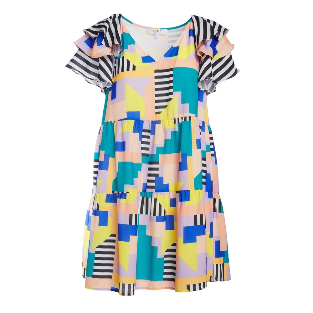 Crosby by Mollie Burch Lydia Dress in Palmar size XS
